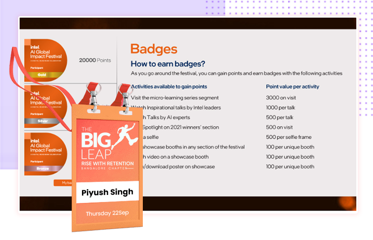 Partcipants Badges
