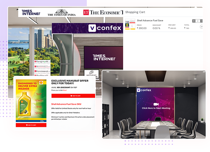 Market goods and services to consumers worldwide