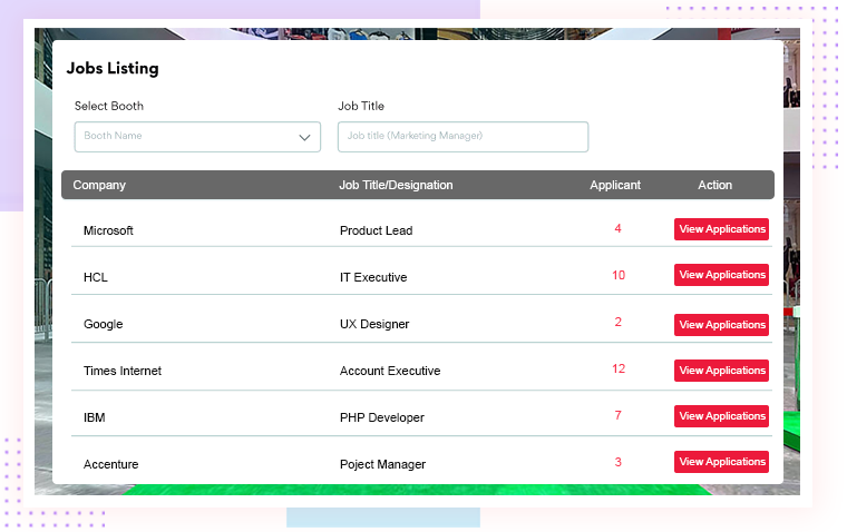 Live Job Board