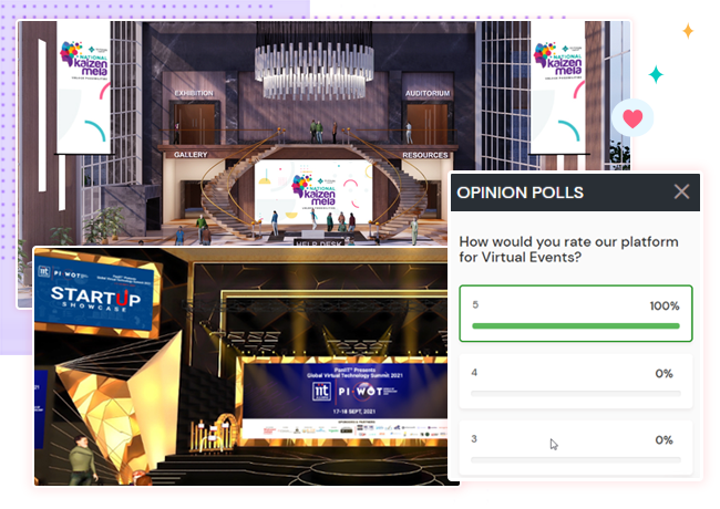Give your event a twist with our very entertaining gamification solutions